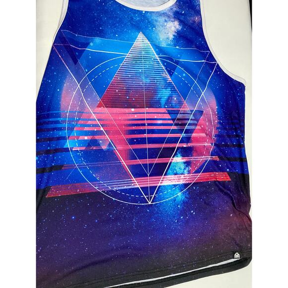 Into The Am Celestial Prism Tee Club Tank Music Rave Festival 21x31 Size Medium - Picture 6 of 8